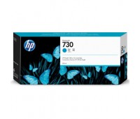 Картридж голубой HP 730 / P2V68A повышенной емкости для HP DesignJet T1700 (300МЛ.) оригинальный